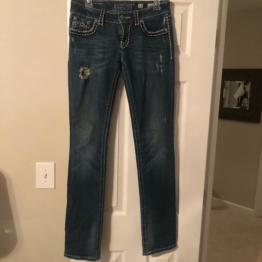 Miss Me Sunny Straight Jeans